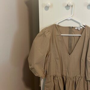 ⭐️NEVER WORN⭐️ Madewell Puff Sleeve Mini Dress